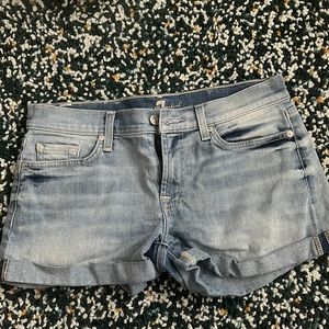 7 for all mankind shorts